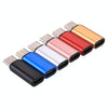 8 Pin Female to USB-C / Type-C Male Metal Shell Adapter(Blue)