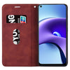 For Xiaomi Redmi Note 9T Frosted Business Magnetic Horizontal Flip PU Leather Case with Holder & Card Slot & Lanyard(Brown)