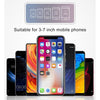 Car Carbon Fiber Texture Silicon Mobile Phone Holder for 3.5-6.8 inches Cellphone