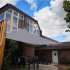 Outdoor Garden Sunshade Sail Waterproof Anti-UV Canopy, Size: 3m x 6m(Red)
