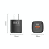 KUULAA RY-U33-1 33W USB + USB-C / Type-C 3 Generations Gallium Nitride Charger, Plug:US(Black)