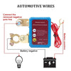Car Battery Disconnectors Remote Control Smart Disconnect Switch, Style: Intelligent Model