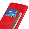 For Alcatel 3X 2020 Magnetic Crazy Horse Texture Horizontal Flip Leather Case with Holder & Card Slots & Wallet(Red)