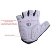 YIZIMI Anti-shock Half-finger Gloves Cycling Silicone Short Finger Gloves, Size: S(Black Gray)