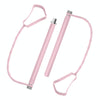 Home Pilates Bar Fitness Sports Elastic Rope Multifunctional Yoga Equipment(Pink)