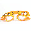 Cartoon Children Swimming Goggles Baby Waterproof Anti-fog High-definition Swimming Goggles(Orange Yellow Crab)