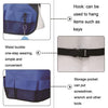 Multi Pocket Tool Apron Blue Garden Gardening Apron(Black+Blue)