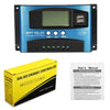 YCX-003 30-100A Solar Charging Controller with LED Screen & Dual USB Port Smart MPPT Charger, Model: 12/24V 50A
