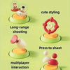 Summer Children Cartoon Bared Water Toys Outdoor Water Play Toys, Style: Frog With Lights Red