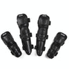 SULAITE GT-010 Off-Road Riding Pulley Knee Pads Elbow Pads Anti-Fall Anti-Vibration Sports Protector Gear(Black)