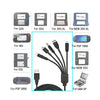 5-in-1 USB Charging Cable for Wii U / NEW 3DSXL / NEW 3DS / NDS LITE SP / PSP