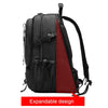 Large-capacity Expandable Shoe Compartment Backpack Camping Travel Bag with USB Port, Size: 50L(Blue)