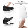 1 Pair 006 Anti-crease Anti-wrinkle Invisible Shoe Shield Holder Protector(White)