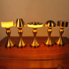Retro Bar USB Rechargeable Metal Touch Desk Lamp, Specification: Gold(A Model)