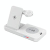 For Huawei Series 3 in 1 15W Earphones/Phones/Watch Fold Wireless Charger Stand(White)