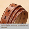 ZK--049 Double-stitched Hollow Pin Buckle Belt, Length: 105cm(Black)