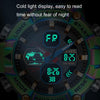 SMAEL 8027 Multifunctional Alloy Sports Colorful Watch Men Electronic Watch(Rose Gold)