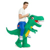Halloween Dinosaur Inflatable Clothes Polyester 3D Cartoon Doll Clothing, Size:M(120-140cm)(Bigeye Dinosaur)