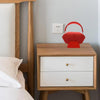 For AirPods Max Wireless Headphone Silicone Charger Dock Stand Base(Red)