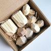 10 Grains Pine Original Color Children Early Teachings Stack Stone Building Blocks Wood Stack Stone Toys