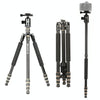 TRIOPO 554 Adjustable Portable  Aluminum Alloy Tripod with D-2A Ball Head for SLR Camera