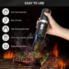 Electric Automatic Salt And Pepper Grinder Set With Charging Base, Model: D2 KYMQ-7C