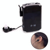 F-16 Pocket High Power Wired Box Mini Hearing Aid Sound Amplifier Receiver(Black)