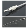 Outdoor Camping Multifunctional Steel Wire Rope Ring / Stainless Steel Wire Key Chain(Silver)