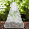 2pcs Field Plant Nursery Protection Cover Seedling Windproof Insulation Shields, Style: Tapered