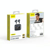 awei T56 ANC Noise Reduction Wireless Bluetooth Earphone with LED Touch Screen(Black)