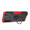 For Samsung Galaxy S23 5G Armor Bear Shockproof PC + TPU Phone Case with Ring(Red)