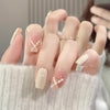 24pcs/box Handmade Nail Glitter Nail Jelly Glue Finished Patch, Color: BY1052(Wear Tool Bag)