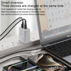 Yesido YC89 65W Type-C, USB, 8 Pin Reverse GaN Fast Charger with Type-C to 8 Pin Cable(UK Plug)