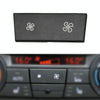For BMW 3 Series E84 E90 F25 X3 Car Air Conditioner Panel Switch Button Air Volume Key 6411 9344 143-MA