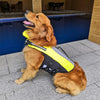 Dog Life Jacket Airbag, Inflatable, Size M, High-Vis, Foldable