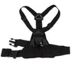 GP26-D Special Sports Shoulders DV Chest Belt for GoPro, Insta360, DJI and Other Action Cameras(Black)