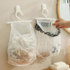 Wall Hanging Storage Bag Drying Underwear Mesh Pocket Cosmetic Storage Hanging Bag, Model: Without Lace
