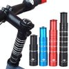FMFXTR Mountain Bike Handlebar Aluminum Alloy Height Increaser, Increase Height:17.5cm(Black)