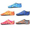 1 Pair Outdoor Snorkeling Non-Slip Soft Bottom Beach Diving Socks, Size: 42-43(Gray Orange)