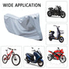 WUPP CS-1410B4 Motorcycle Thickened Oxford Cloth All-inclusive Waterproof Sun-proof Protective Cover, Size:XL(Silver)