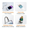 TOTU CB-2 Series USB-C / Type-C to 8 Pin Aluminum Alloy Skin Feel Data Cable, Length:1m(White)