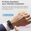 A8 1.98 inch 2 in 1 Bluetooth Earphone Steel Strap Smart Watch, Support ECG / NFC(Gold)
