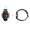 LOKMAT ZEUS3 Pro 1.39-Inch 5ATM Waterproof Outdoor Sports Bluetooth Call Smart Watch(Blue)