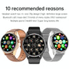 R6 1.32 inch Round Screen 2 in 1 Bluetooth Earphone Smart Watch, Support Bluetooth Call / Health Monitoring(Black Steel Strap)