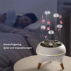 Dynamic Multi-Spray Aromatherapy Diffuser With Colorful Lights Remote Control Humidifier EU Plug(V80 Spit Circle Upgrade Model)