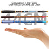 Carbon Short Section Fishing Rod Short Section Positioning Handle Rod, Length: 4.5m(Yellow)