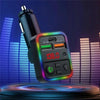 P18 Double USB Cigarette Lighter Bluetooth Car MP3 Music Player Hands-Free Calling Car Audio Device