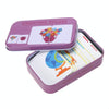 Graph Match Game Early Educational Montessori Toys Puzzle Card Cartoon Vehicle Animal Fruit Pair Matching Game