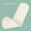 1pair Thin Latex Breathable and Sweat Absorbent Soft Bottom Comfort Shock Absorbing Insoles, Size: 42-43(Light Beige)