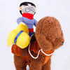 Cowboy Dog Costume with Hat, Small - Halloween Pet Outfit